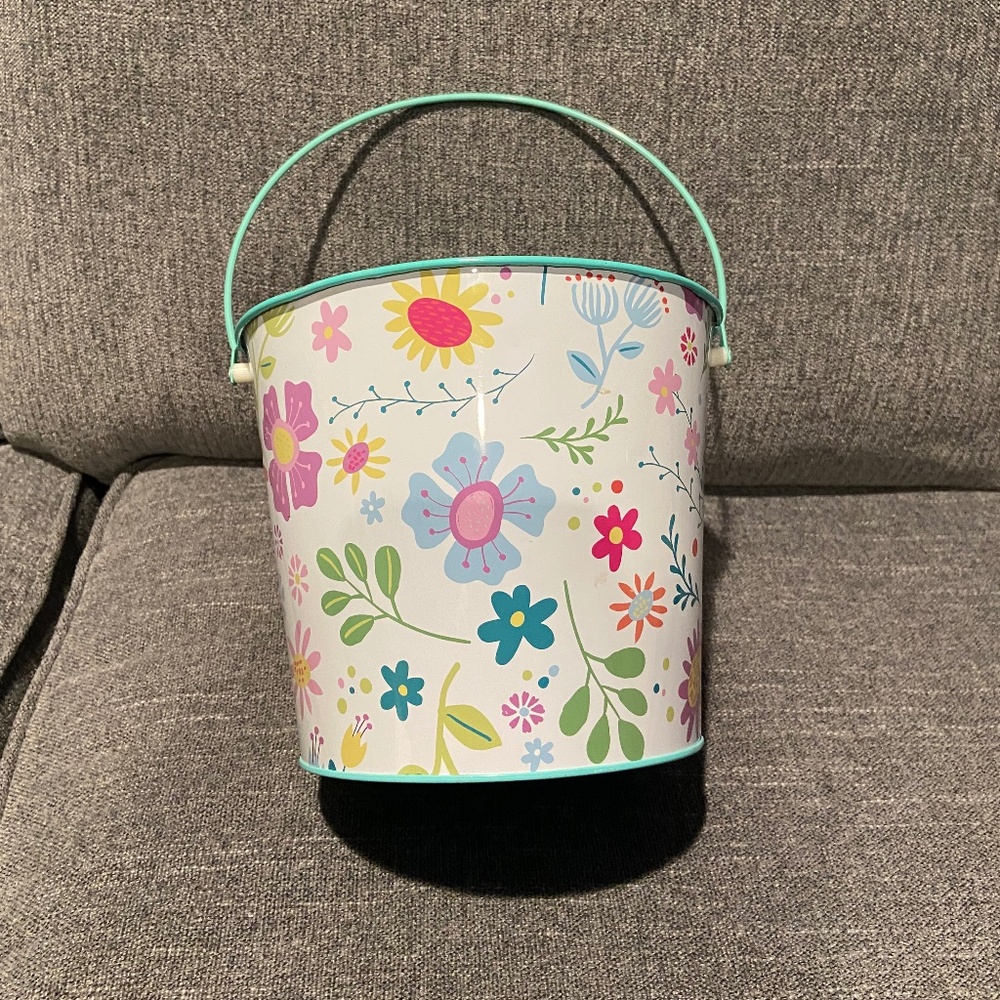 Target Floral Easter Basket - Colorful Flower Design